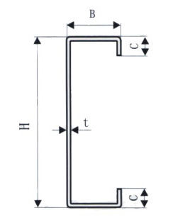 C型钢(图1)
